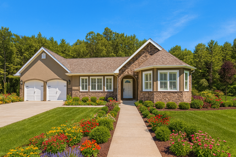 House Design - Exterior - Front Elevation 5 for Craftsman House Plan #1060-457 - 2 bed, 2 bath