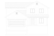 Traditional Style House Plan - 3 Beds 2.5 Baths 1629 Sq/Ft Plan #1060-385 