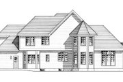 European Style House Plan - 4 Beds 2.5 Baths 2733 Sq/Ft Plan #316-114 