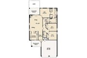 European Style House Plan - 3 Beds 2 Baths 1531 Sq/Ft Plan #36-456 