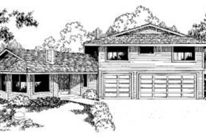 Traditional Exterior - Front Elevation Plan #60-344