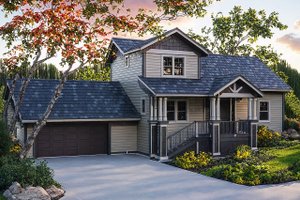 Traditional Exterior - Front Elevation Plan #124-717