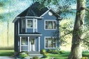 Traditional Style House Plan - 3 Beds 1.5 Baths 1340 Sq/Ft Plan #25-4044 