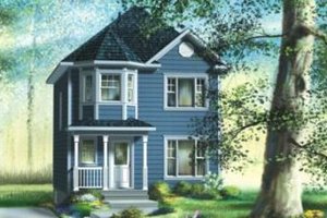 Traditional Exterior - Front Elevation Plan #25-4044