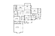 Craftsman Style House Plan - 3 Beds 3.5 Baths 4806 Sq/Ft Plan #54-585 