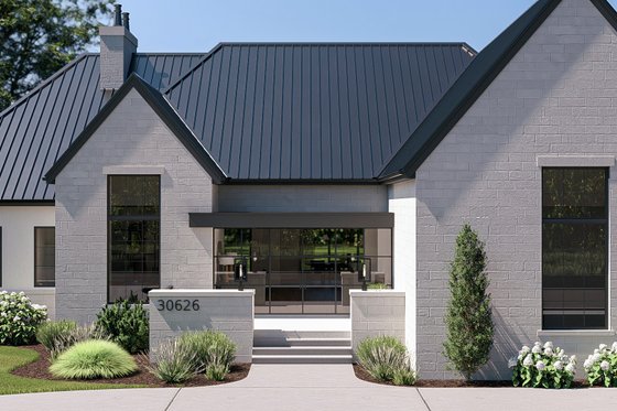 Exterior - Other Elevation 7 for Contemporary House Plan #455-798 - 3 bed, 2.5 bath