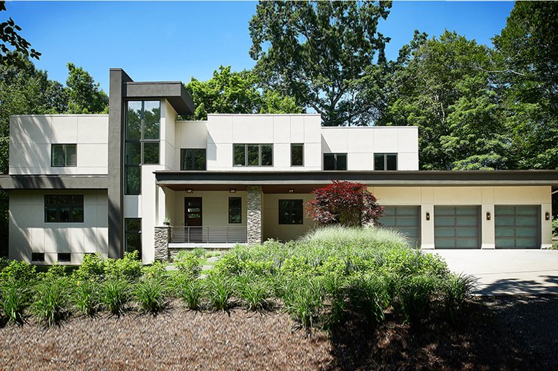 House Plan Design - Contemporary Exterior - Front Elevation Plan #928-315