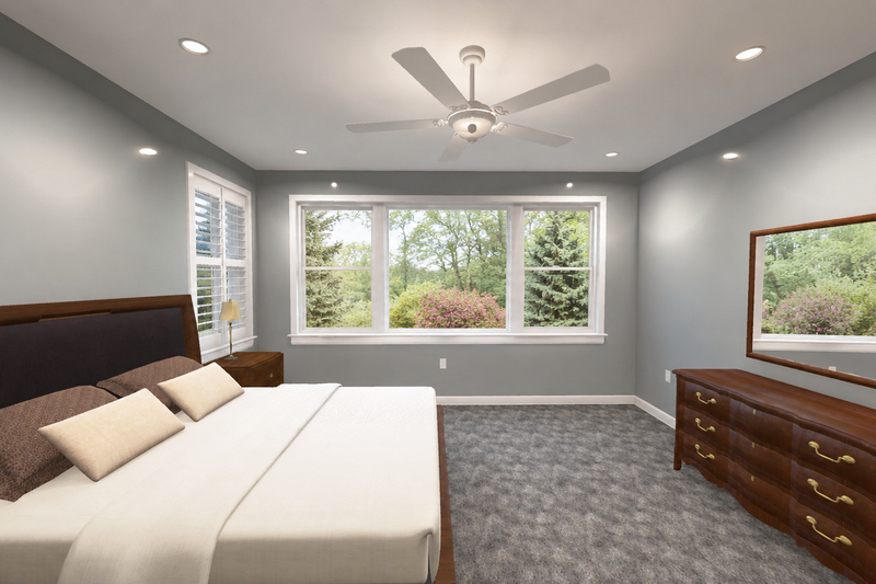 Architectural House Design - Interior - Master Bedroom 2 for Country House Plan #1060-498 - 3 bed, 2 bath