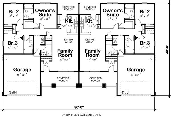 Bungalow Floor Plan - Other Floor Plan #20-1342