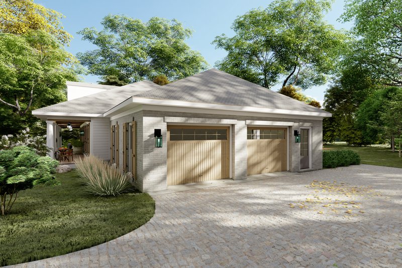 Dream House Plan - Exterior - Other Elevation for Southern House Plan #1094-7 - 3 bed, 2 bath