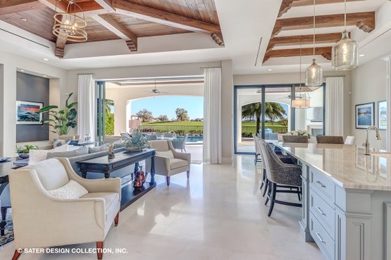 Interior - Kitchen 3 for Mediterranean House Plan #930-511 - 3 bed, 3.5 bath