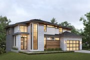 Prairie Style House Plan - 3 Beds 2.5 Baths 2622 Sq/Ft Plan #1114-75 