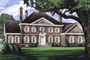 Home Plan - Southern Exterior - Front Elevation Plan #137-170