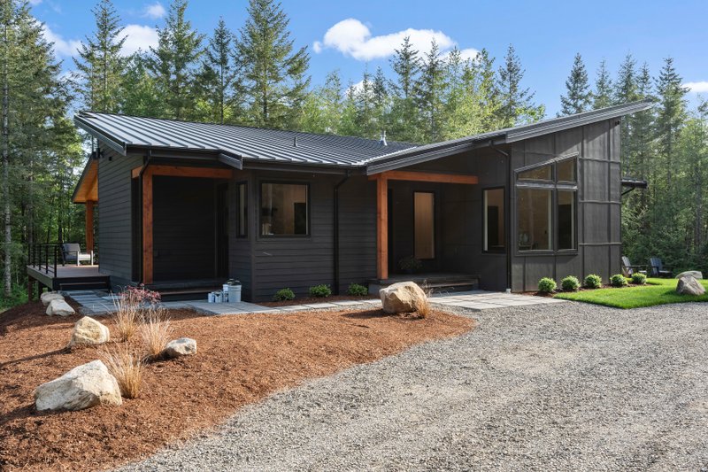 Dream House Plan - Exterior - Other Elevation 1 for Contemporary House Plan #1070-215 - 3 bed, 3 bath