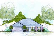 Traditional Style House Plan - 3 Beds 2 Baths 1354 Sq/Ft Plan #36-478 