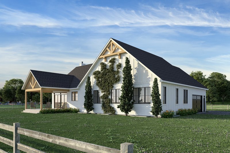 Home Plan - Exterior - Other Elevation for Country House Plan #23-2800 - 3 bed, 2 bath