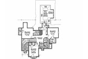 European Style House Plan - 4 Beds 4 Baths 3162 Sq/Ft Plan #310-431 
