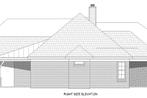 Exterior - Other Elevation for Country House Plan #932-294 - 3 bed, 4.5 bath