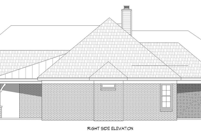 Architectural House Design - Exterior - Other Elevation for Country House Plan #932-294 - 3 bed, 4.5 bath