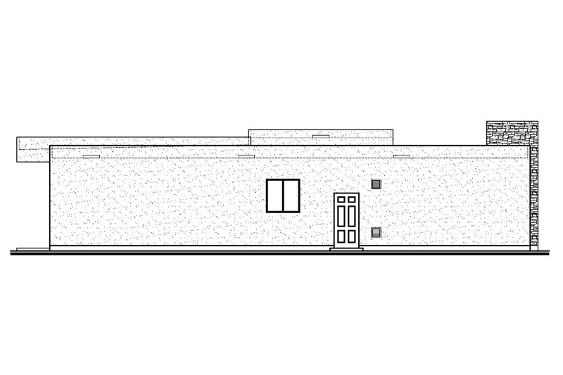 Dream House Plan - Exterior - Other Elevation 1 for Adobe / Southwestern House Plan #1073-32 - 3 bed, 2 bath