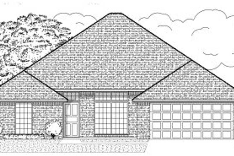 Traditional Style House Plan - 3 Beds 2 Baths 2006 Sq/Ft Plan #65-399