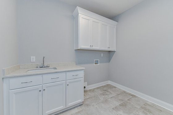 Interior - Laundry 2 for Craftsman House Plan #430-140 - 3 bed, 2.5 bath