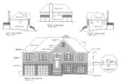 Traditional Style House Plan - 3 Beds 2 Baths 1391 Sq/Ft Plan #56-119 