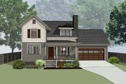 Country Style House Plan - 4 Beds 2.5 Baths 1443 Sq/Ft Plan #79-180 