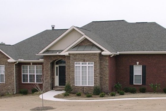 Exterior - Front Elevation for Traditional House Plan #63-287 - 4 bed, 2.5 bath