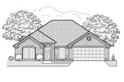Traditional Style House Plan - 4 Beds 2 Baths 1845 Sq/Ft Plan #65-403 