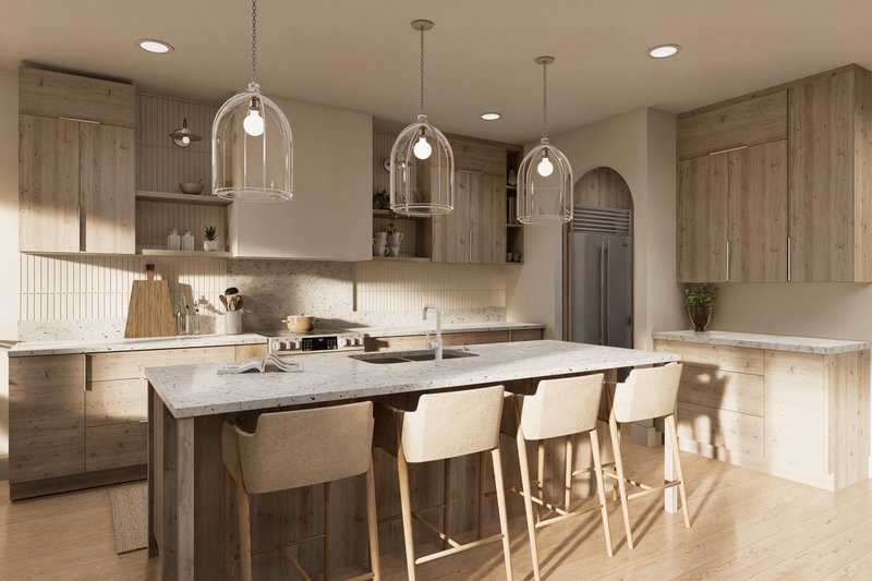 Dream House Plan - Interior - Kitchen 1 for Ranch House Plan #23-2837 - 4 bed, 3 bath