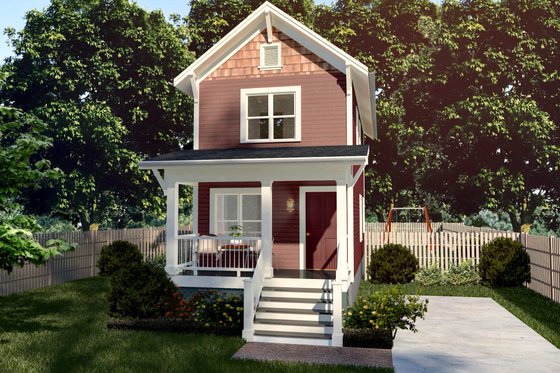 Stylish Narrow-Lot Design