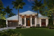 Contemporary Style House Plan - 3 Beds 3 Baths 2684 Sq/Ft Plan #27-551 