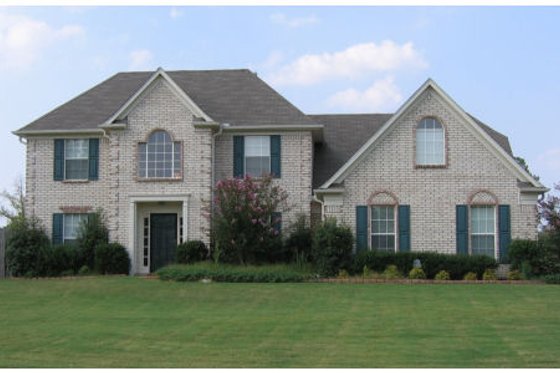 Exterior - Front Elevation for European House Plan #81-13673 - 3 bed, 2.5 bath
