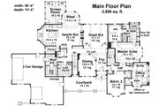 House Plan - 3 Beds 2.5 Baths 2886 Sq/Ft Plan #51-531 