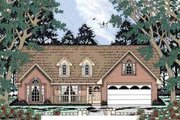 Traditional Style House Plan - 3 Beds 2 Baths 1643 Sq/Ft Plan #42-313 
