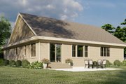 Ranch Style House Plan - 3 Beds 2 Baths 1664 Sq/Ft Plan #51-1210 