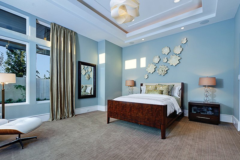 Architectural House Design - Interior - Master Bedroom for Contemporary House Plan #935-5 - 4 bed, 4 bath