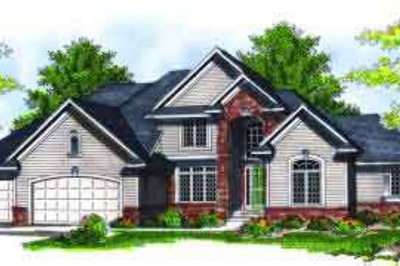 Home Plan - Traditional Exterior - Front Elevation Plan #70-694