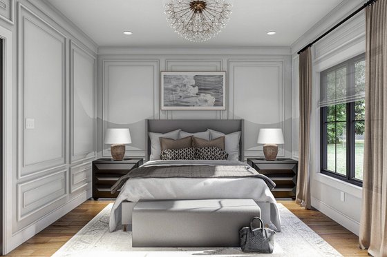Interior - Master Bedroom for Modern House Plan #455-644 - 2 bed, 1 bath