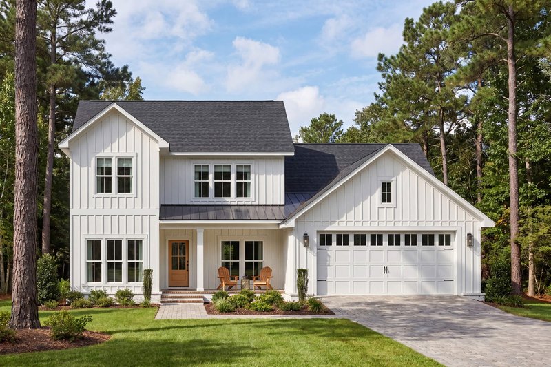 Dream House Plan - Exterior - Front Elevation 7 for Farmhouse House Plan #430-437 - 4 bed, 2.5 bath