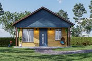 Modern Style House Plan - 2 Beds 1 Baths 872 Sq/Ft Plan #1106-12 