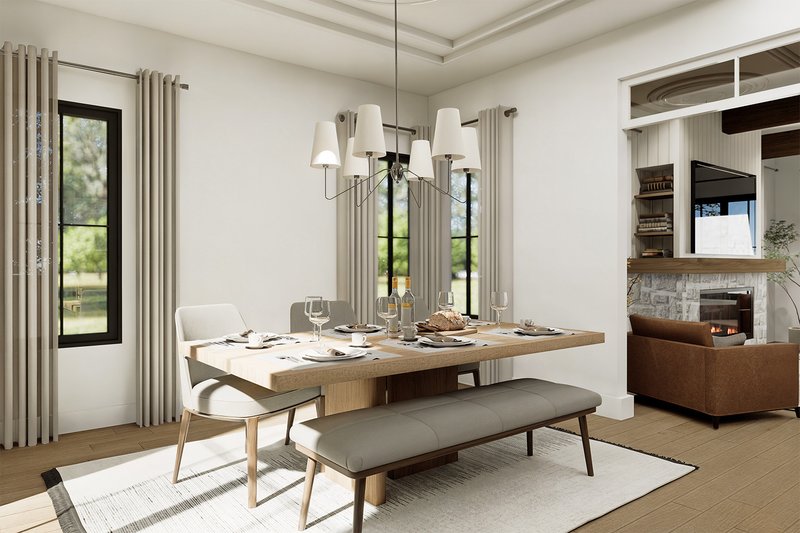 Home Plan - Interior - Dining Room 1 for Farmhouse House Plan #23-2392 - 4 bed, 2.5 bath