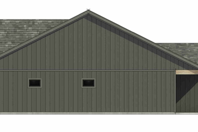 Architectural House Design - Exterior - Other Elevation 1 for Farmhouse House Plan #1096-137 - 4 bed, 3 bath