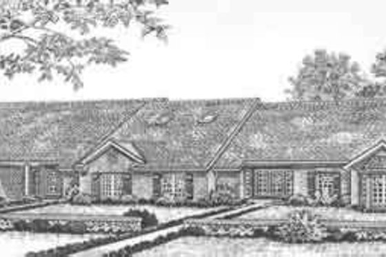 Exterior - Front Elevation for Traditional House Plan #310-476 - 3 bed, 2 bath