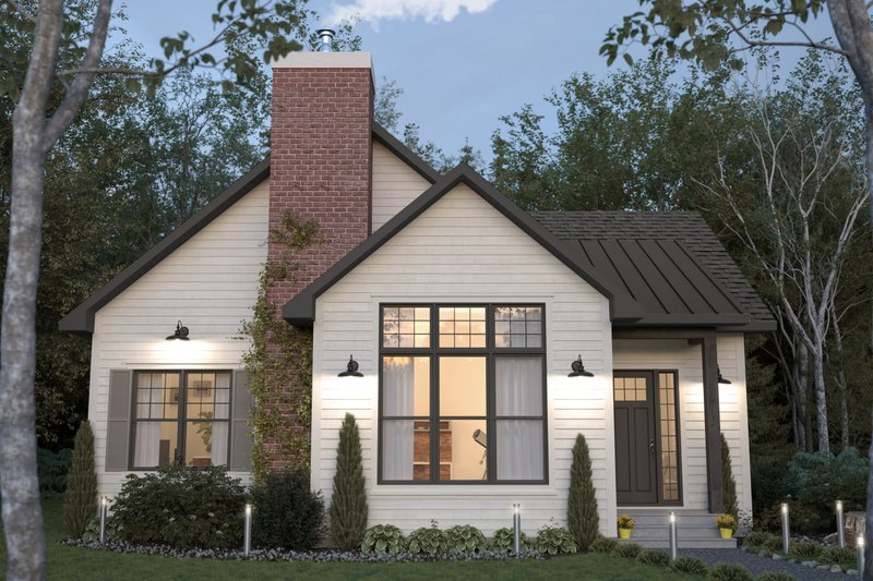 Dream House Plan - Exterior - Front Elevation 4 for Craftsman House Plan #23-2843 - 3 bed, 2 bath