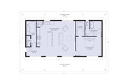 Barndominium Style House Plan - 1 Beds 1.5 Baths 1325 Sq/Ft Plan #1107-13 