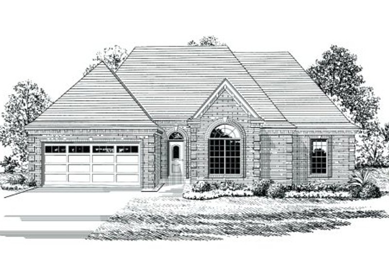 Traditional Style House Plan - 3 Beds 2 Baths 1430 Sq/Ft Plan #424-299