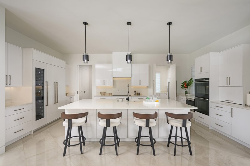 Architectural House Design - Interior - Kitchen for Contemporary House Plan #938-164 - 3 bed, 3.5 bath