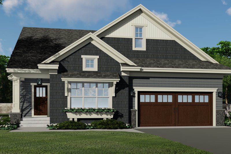 Home Plan - Traditional Exterior - Front Elevation Plan #51-1204
